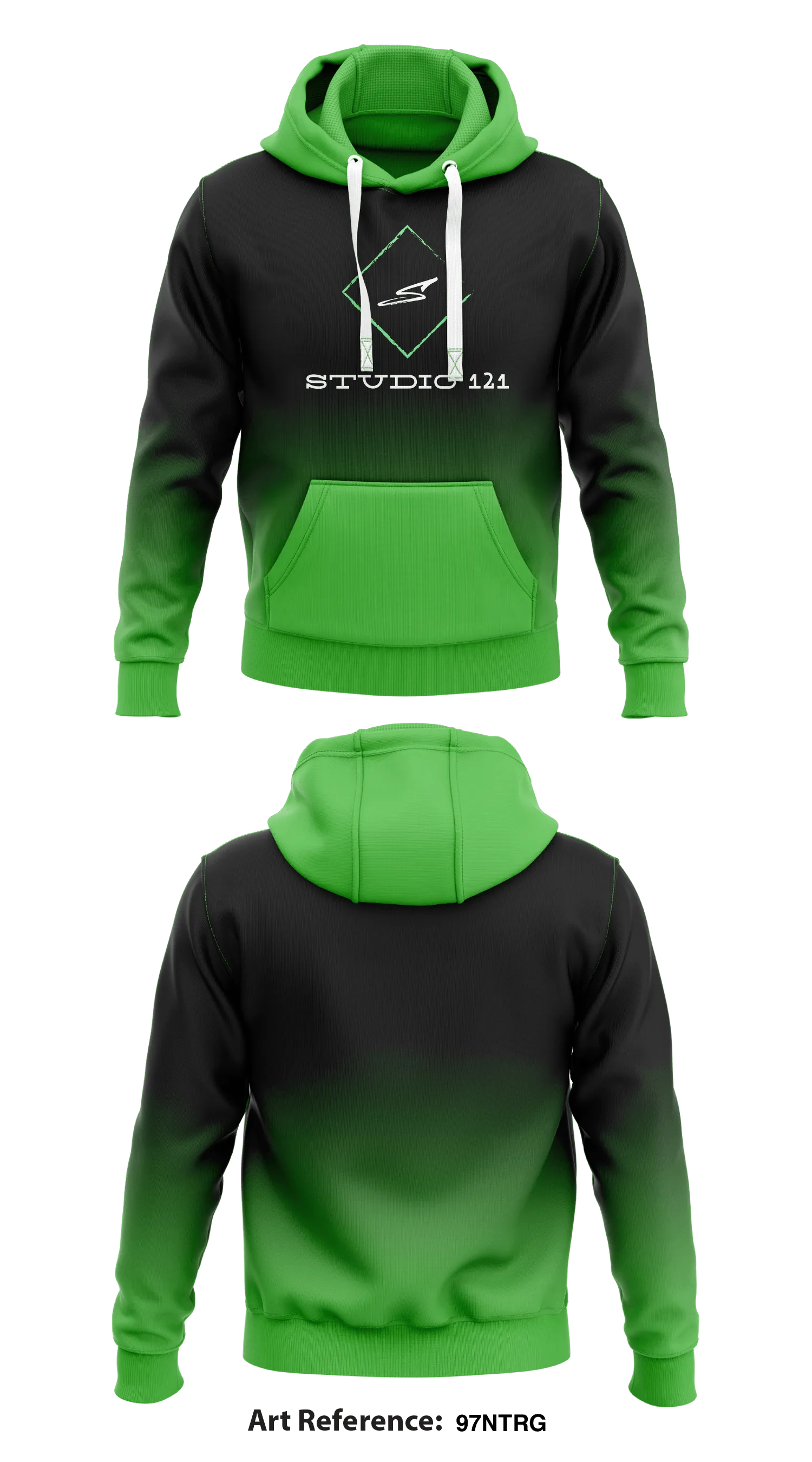 Studio 121 Store 1  Core Men's Hooded Performance Sweatshirt - 97ntRg
