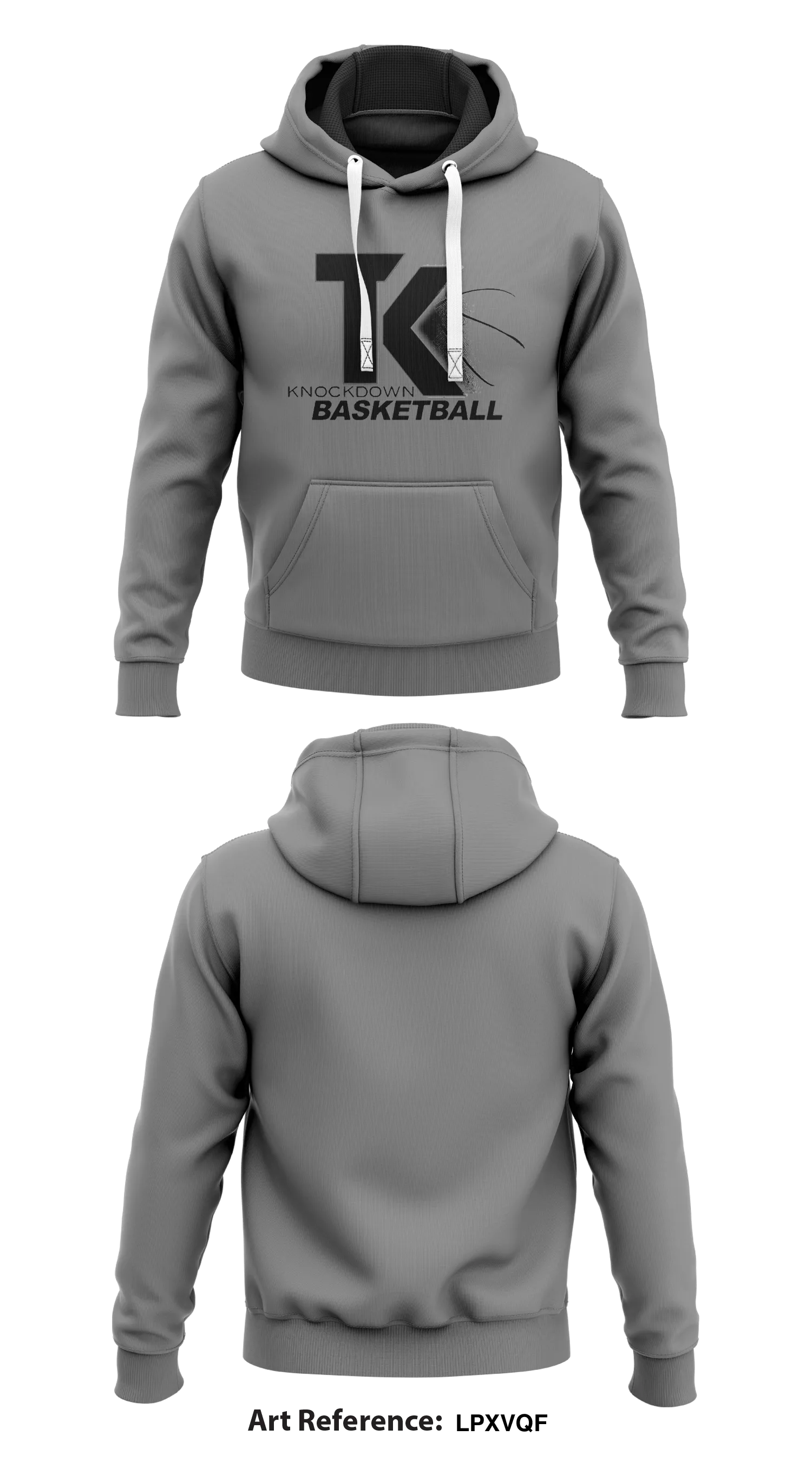 Team Knockdown Store 1  Core Men's Hooded Performance Sweatshirt - LpXvqF