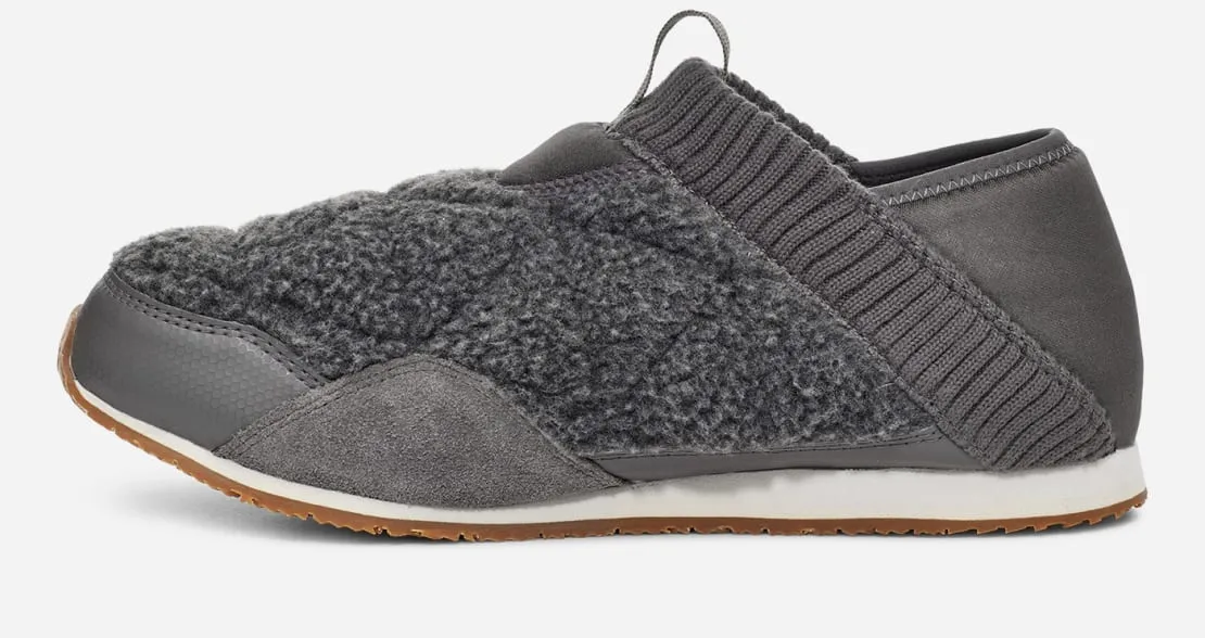 Teva Reember W Fleece Slipper Shoe Dark Gull Grey