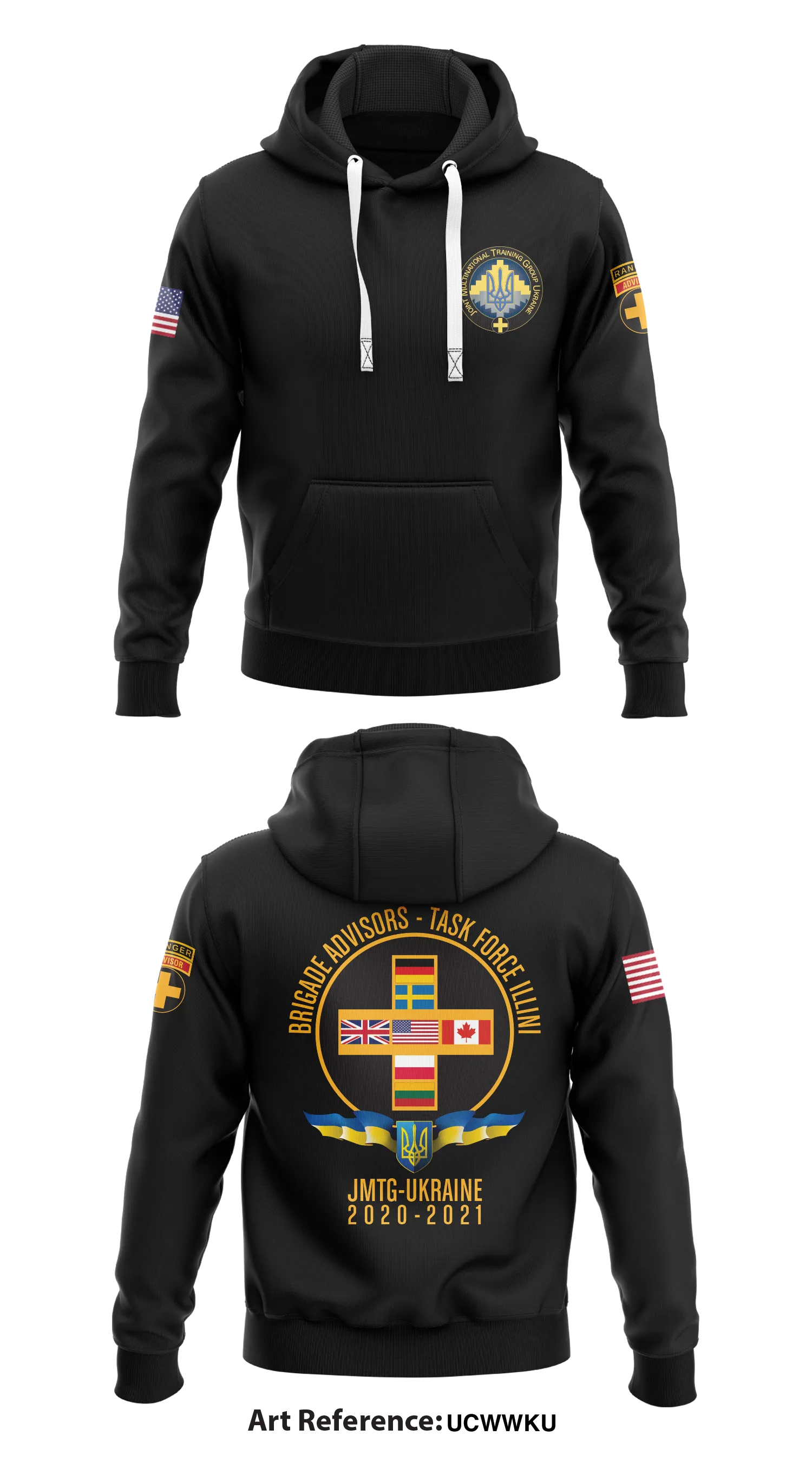 TF Illini, CTC, BDE ADV Store 1  Core Men's Hooded Performance Sweatshirt - UcwWKU