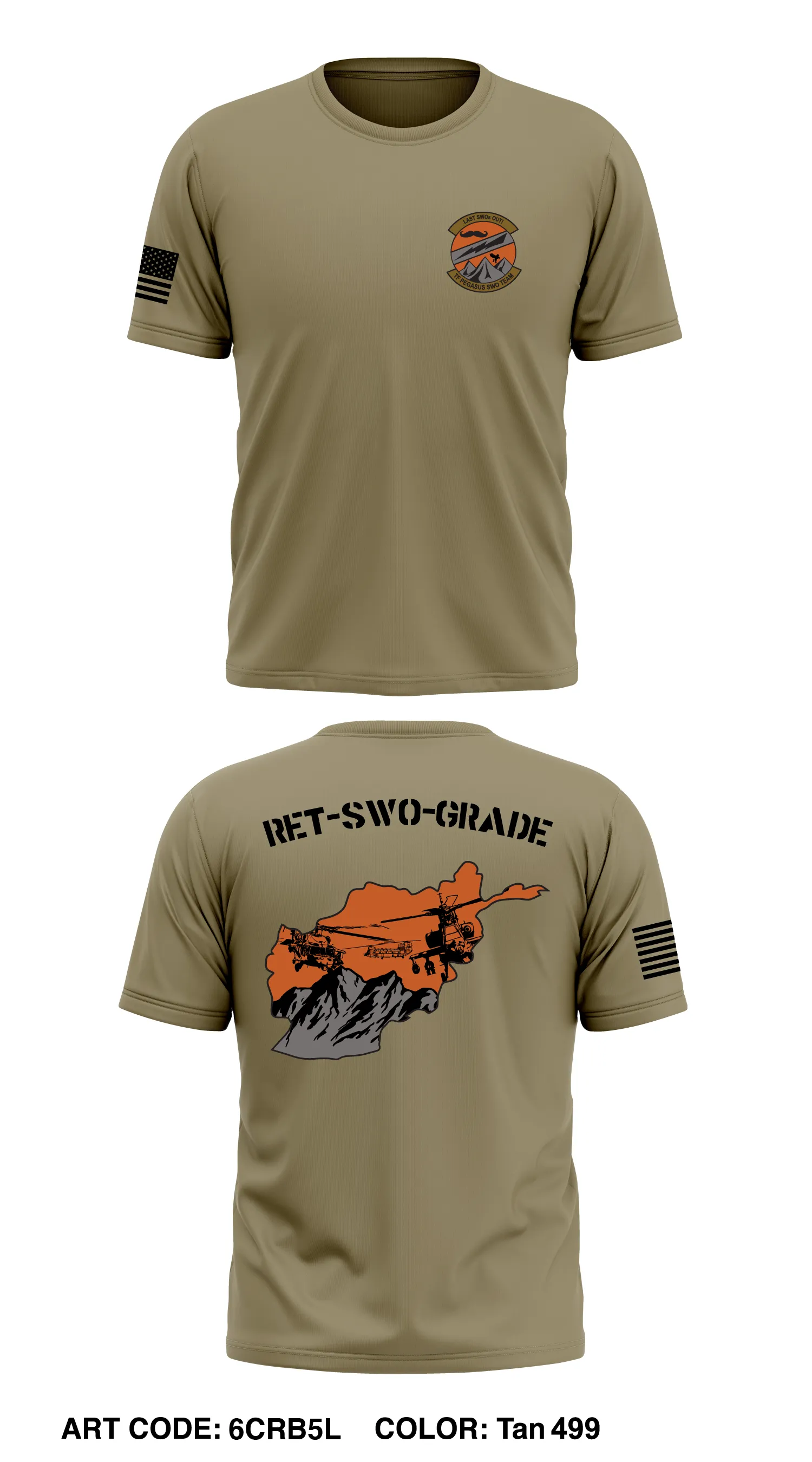 TF PEGASUS SWO Store 1 Core Men's SS Performance Tee - 6CRB5L