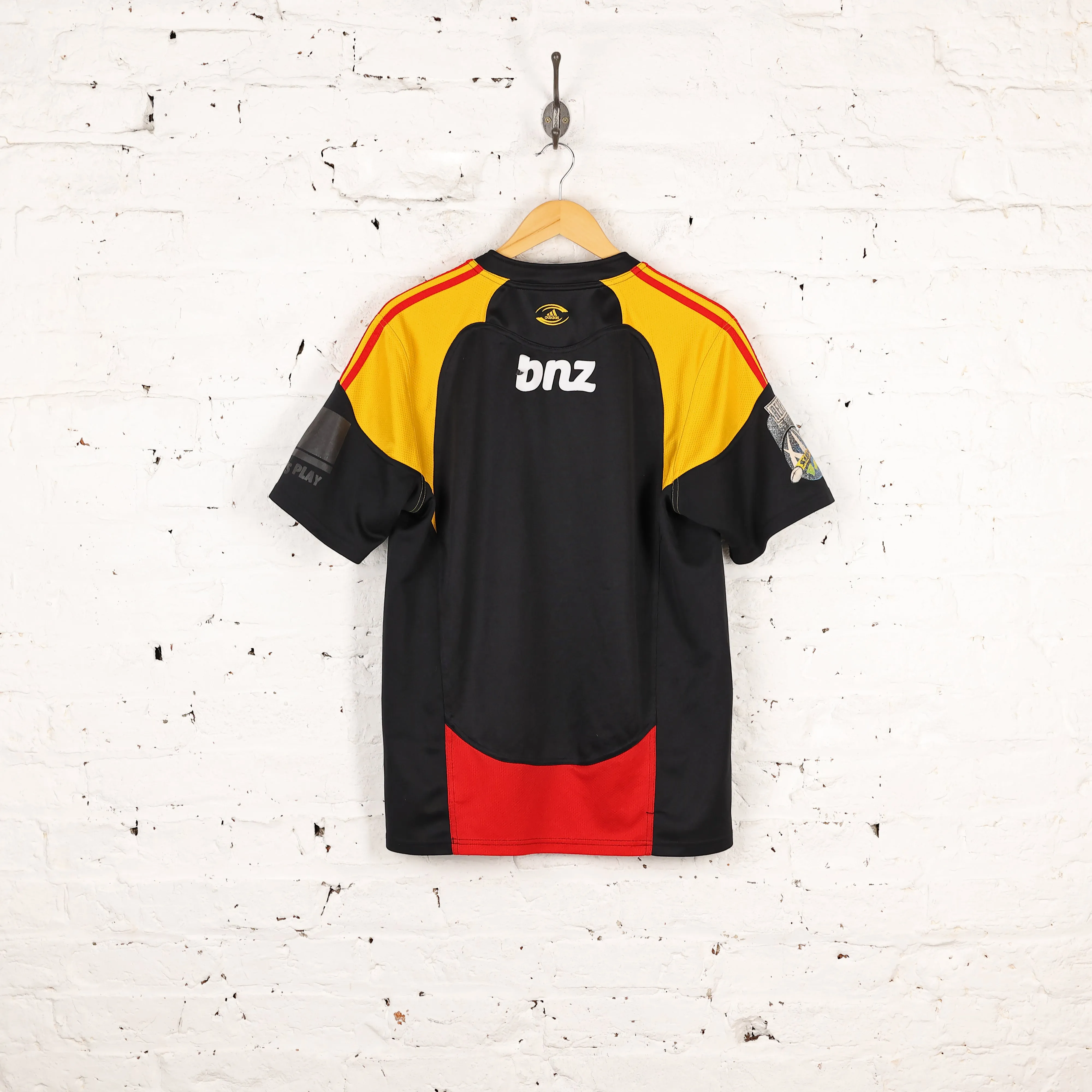 The Chiefs Adidas Rugby Shirt - Black - L
