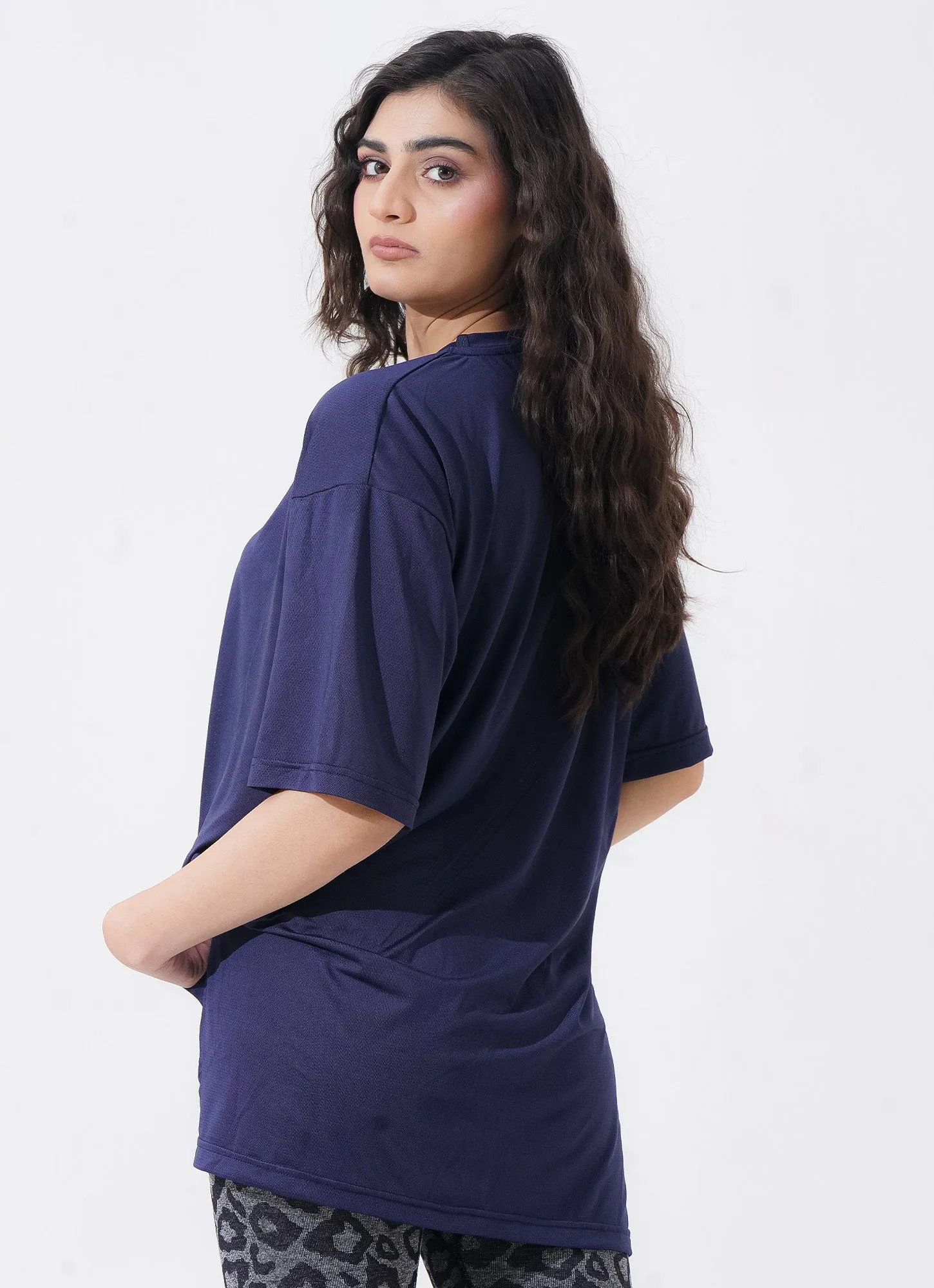 The Modest Top - Navy