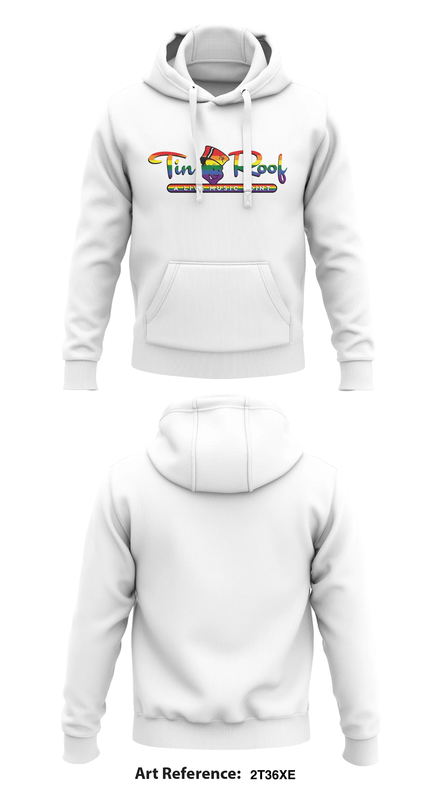 Tin Roof Store 1  Core Men's Hooded Performance Sweatshirt - 2t36Xe
