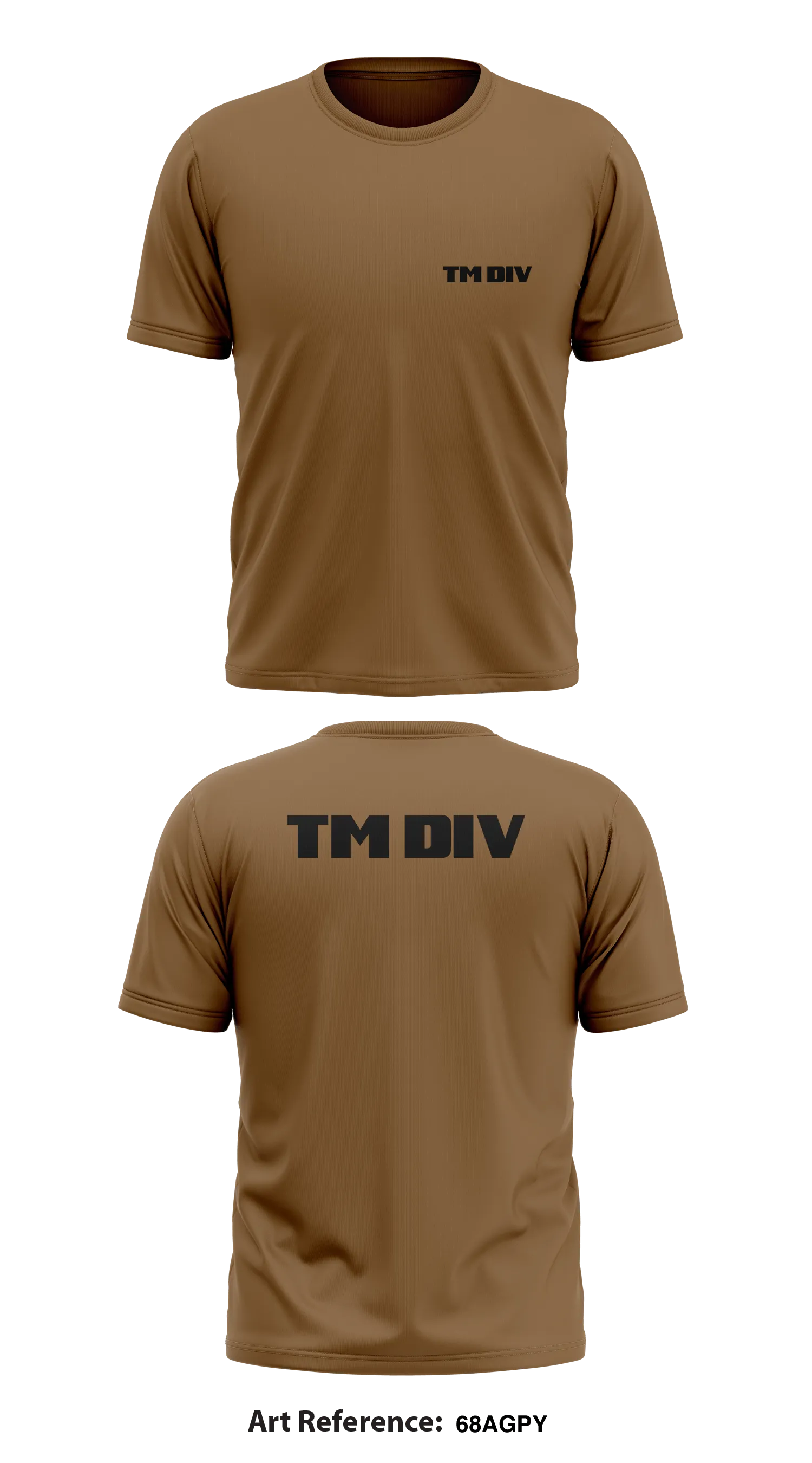TM DIV Store 1 Core Men's SS Performance Tee - 68Agpy