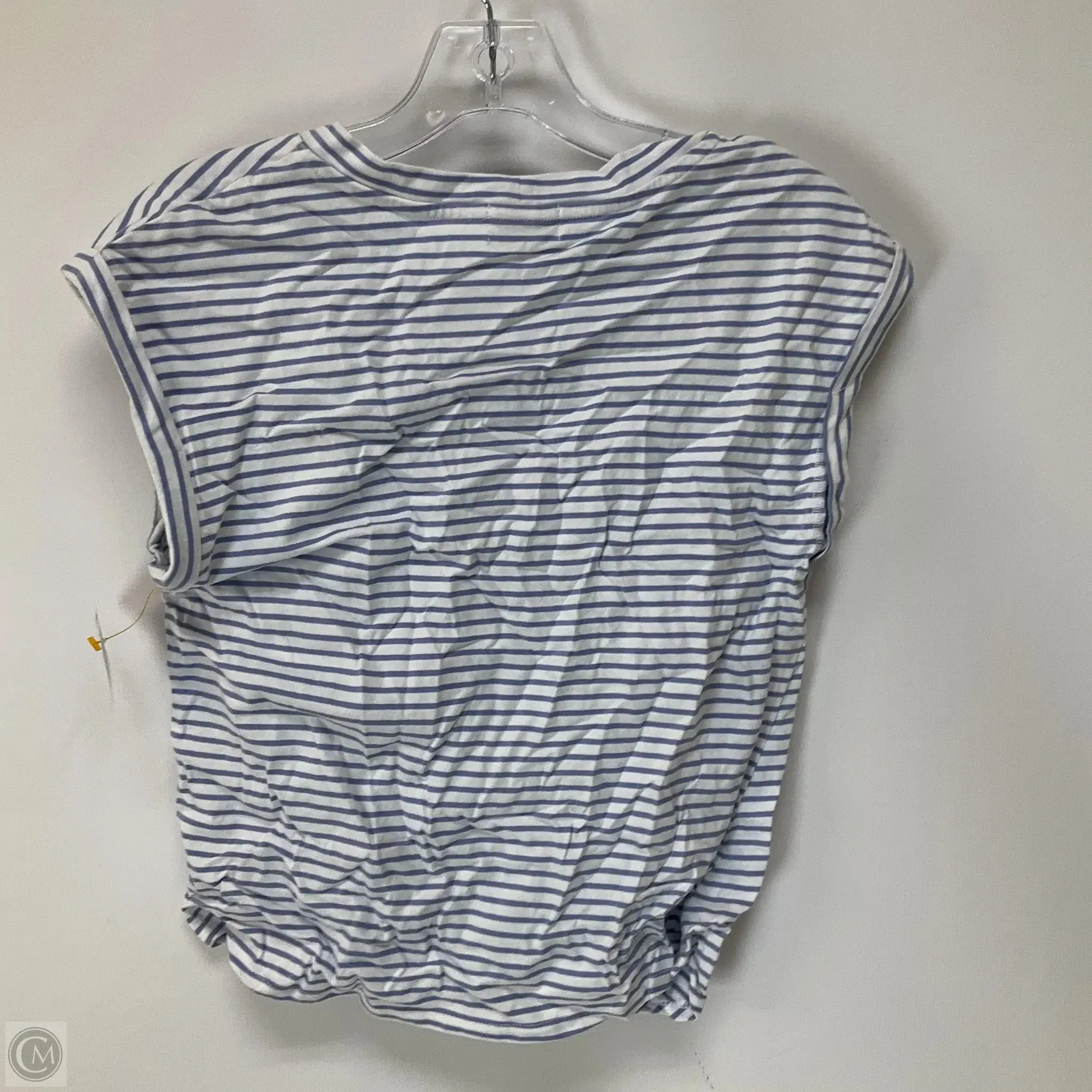 Top Sleeveless By Evereve In Striped Pattern, Size: Xs