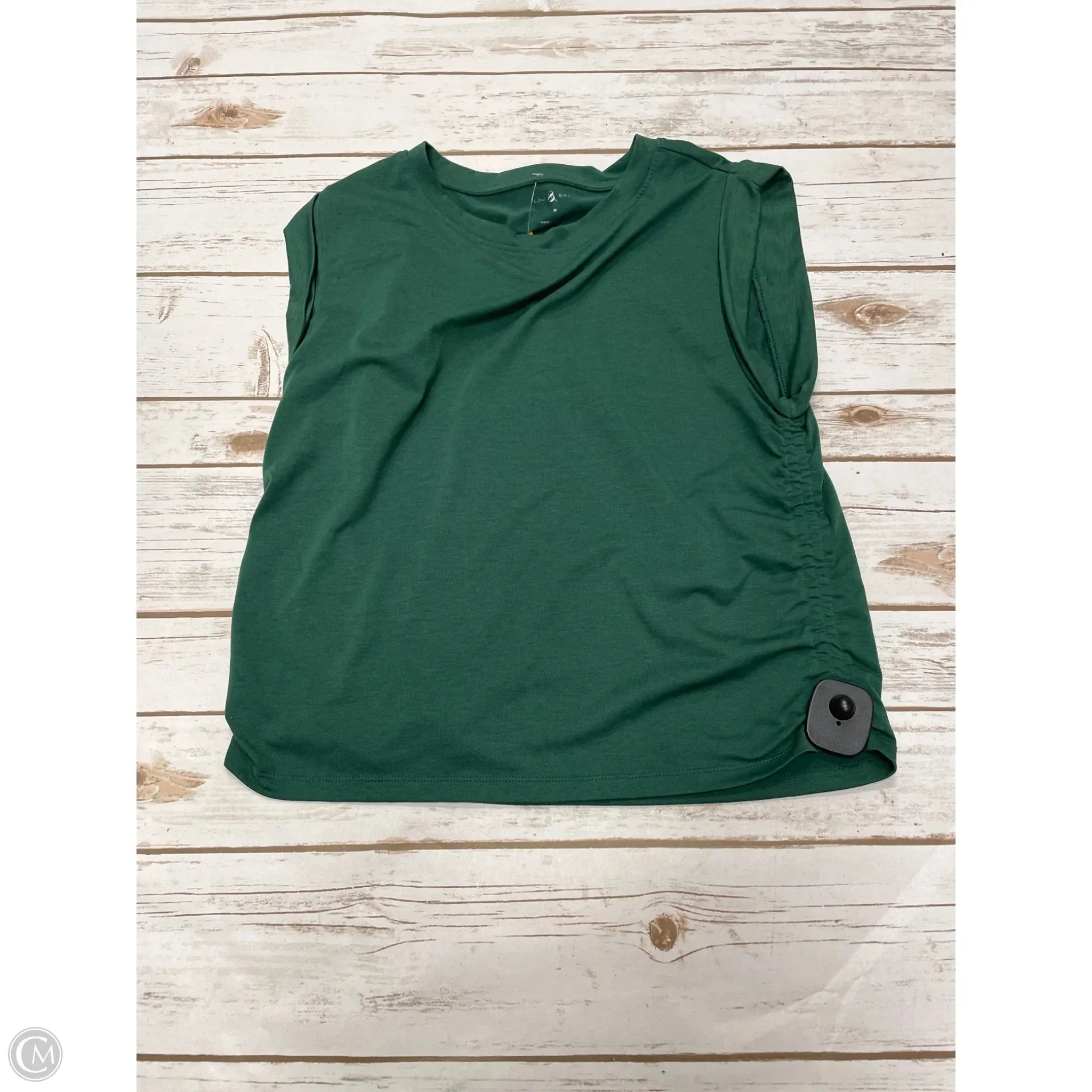 Top Sleeveless By Lou And Grey In Green, Size: M