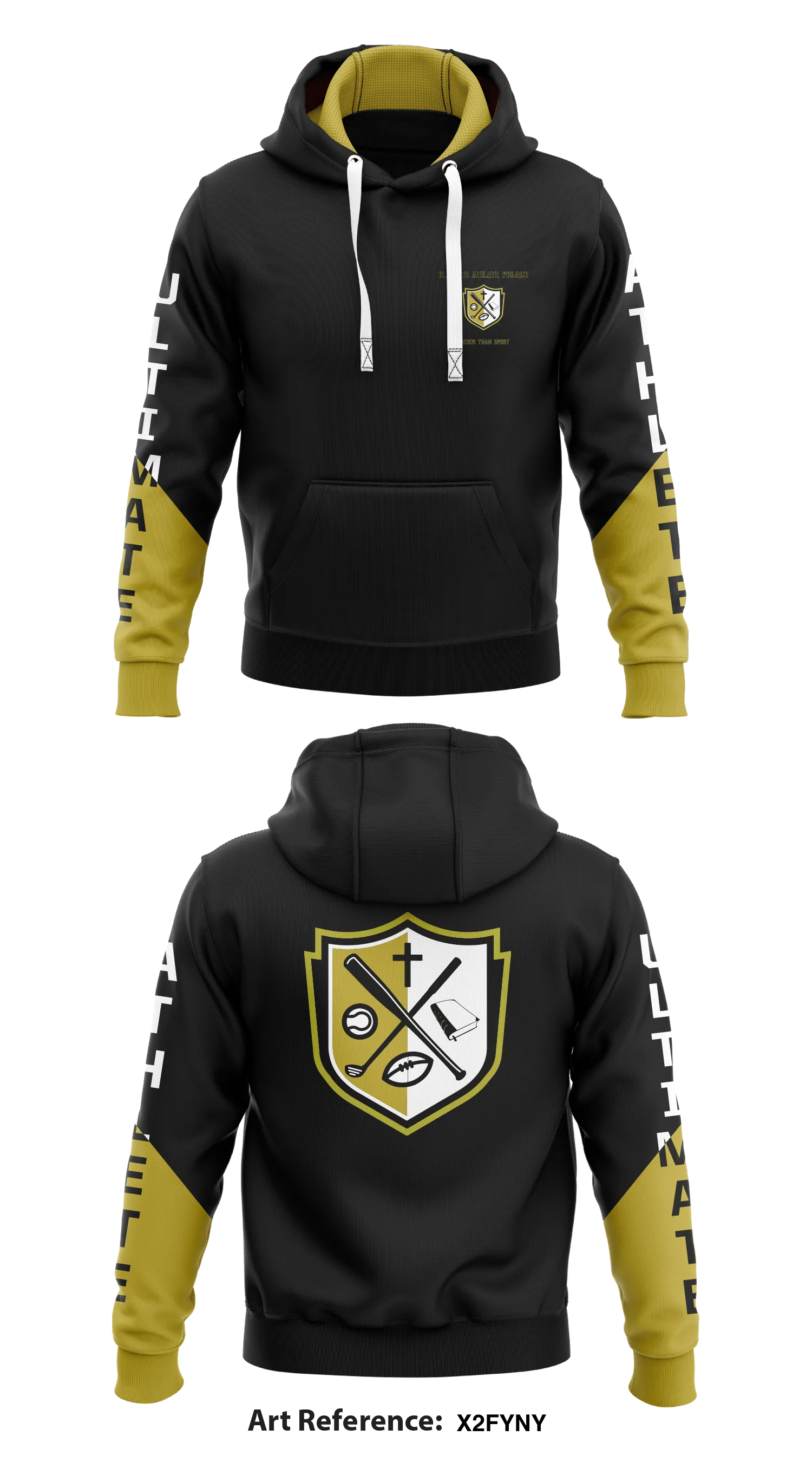 Ultimate Athlete Project  Store 1  Core Men's Hooded Performance Sweatshirt - X2fYNY