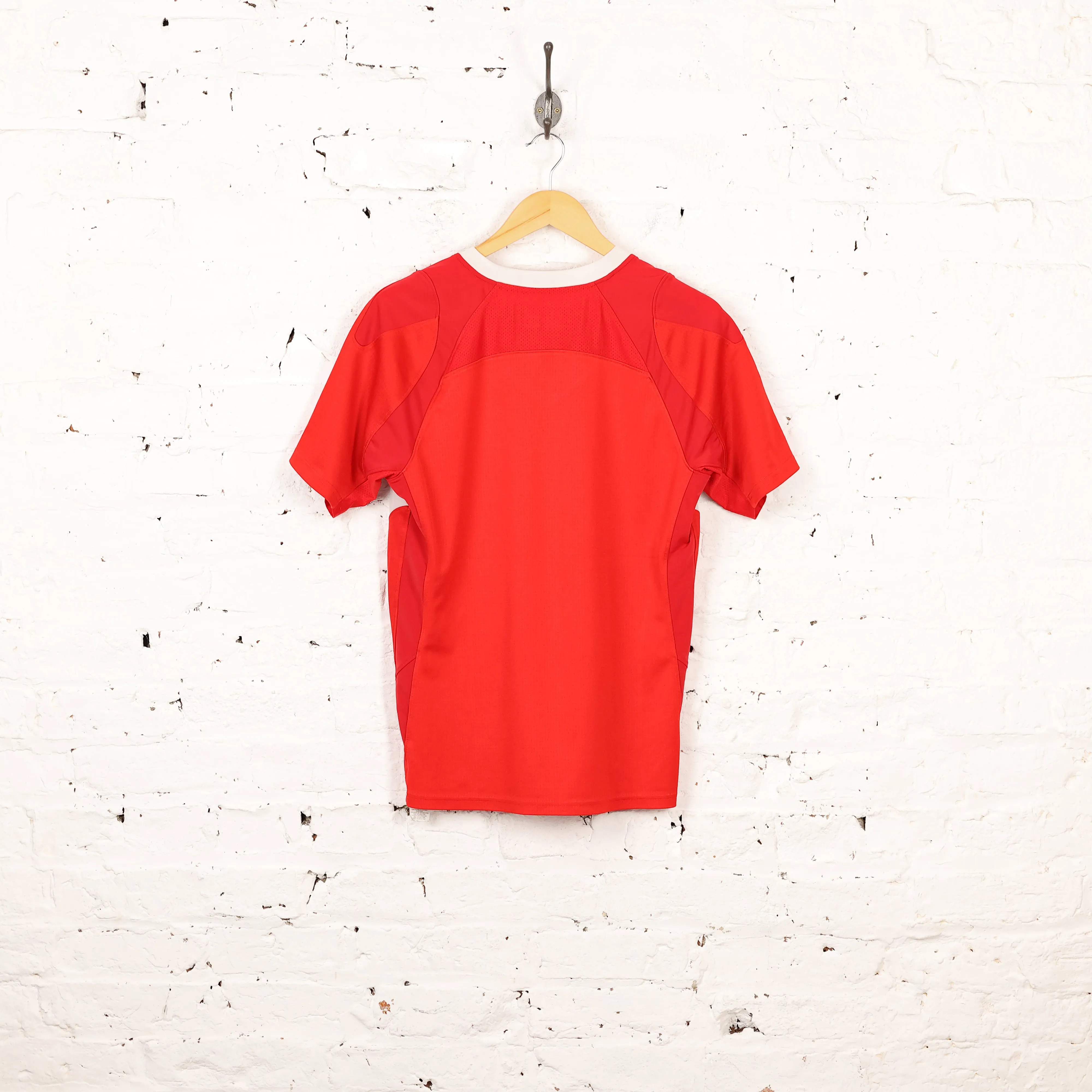 Under Armour Wales Home Rugby Shirt - Red - L
