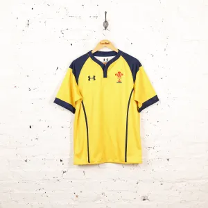 Under Armour Wales Rugby Training Shirt - Yellow - M