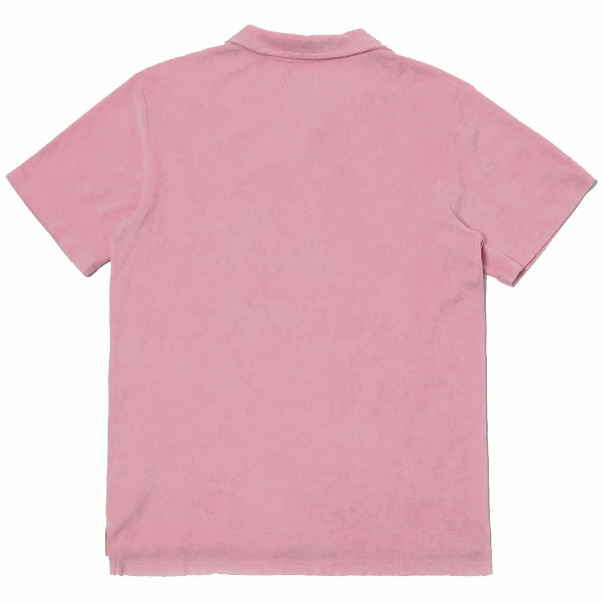 Universal Works Vacation Polo Terry Fleece Pink