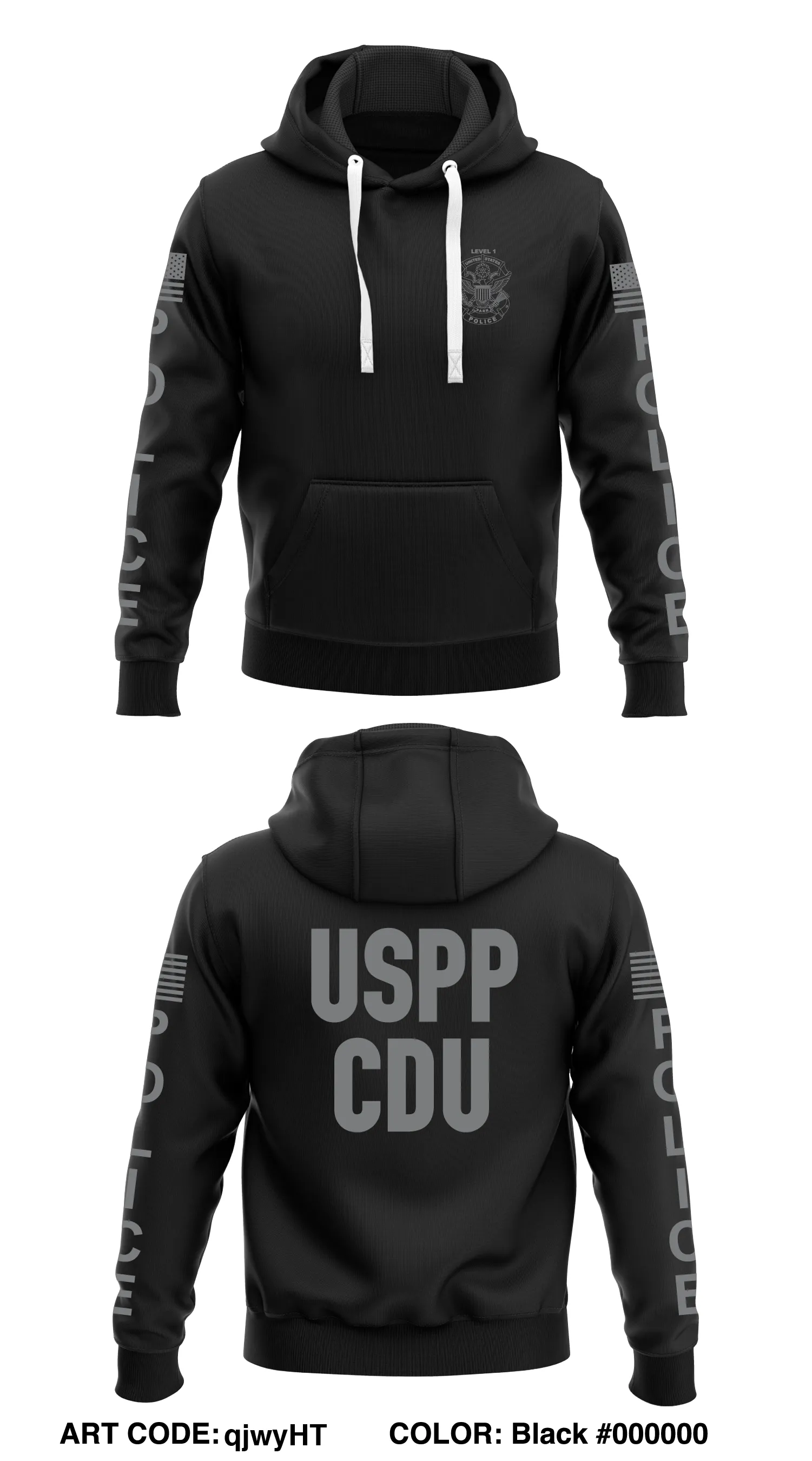 USPP CDU Store 1  Core Men's Hooded Performance Sweatshirt - qjwyHT