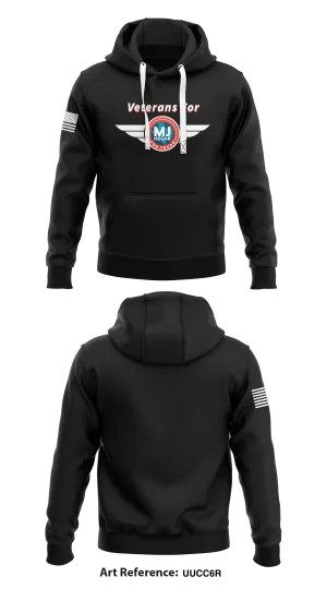 Veterans for MJ Store 1  Core Men's Hooded Performance Sweatshirt - uucC6R