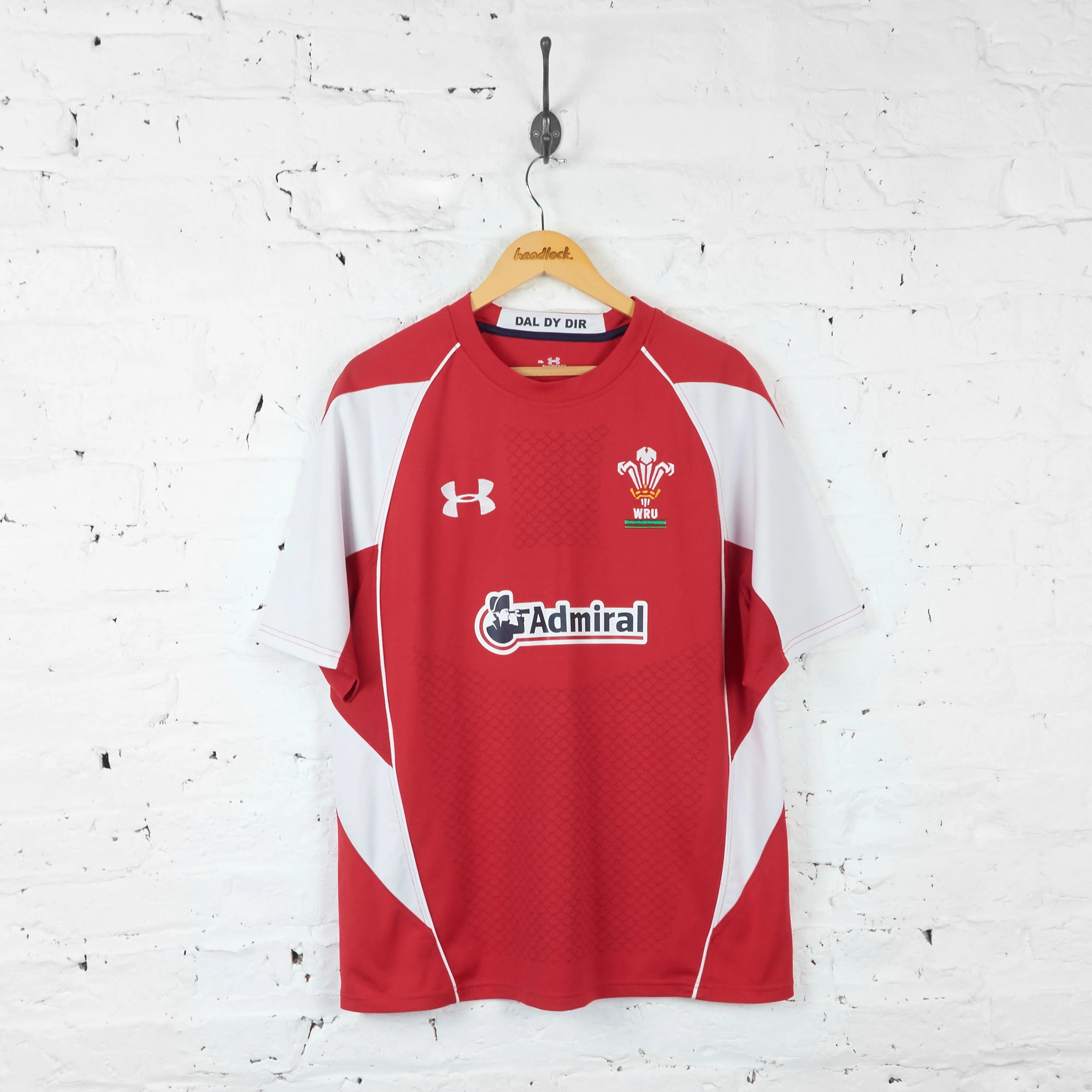 Wales 2011 Home Rugby Shirt - Red - XL