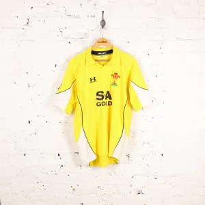 Wales Henson Under Armour Rugby Shirt - Yellow - L