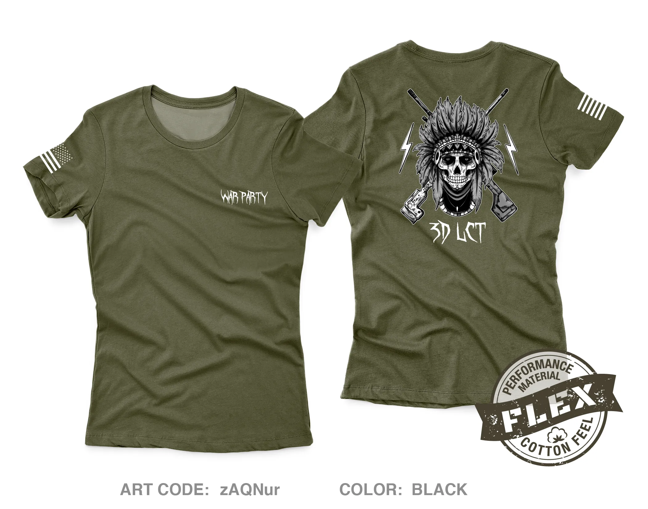War party Core Women's SS Flex Performance Tee - zAQNur