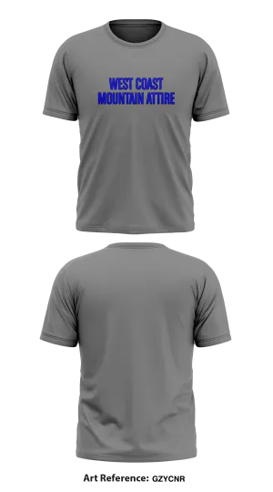 West Coast Mountain Attire Store 1 Core Men's SS Performance Tee - gZyCnR