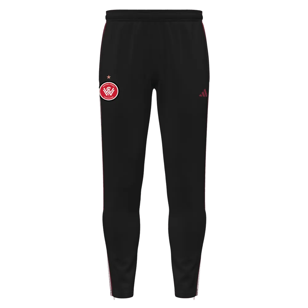 Western Sydney Wanderers 24/25 Pants (IA0415-BLACKRED)