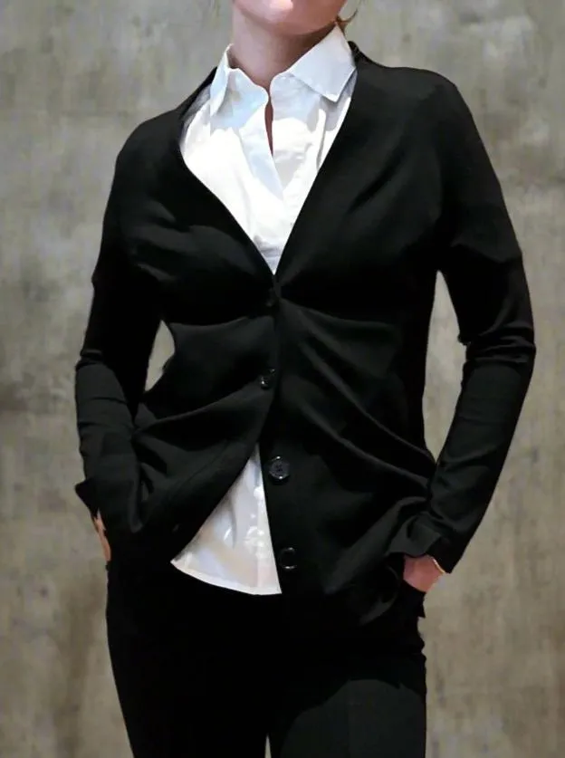 White Organic Cotton Polo Style Shirt - The Franklin