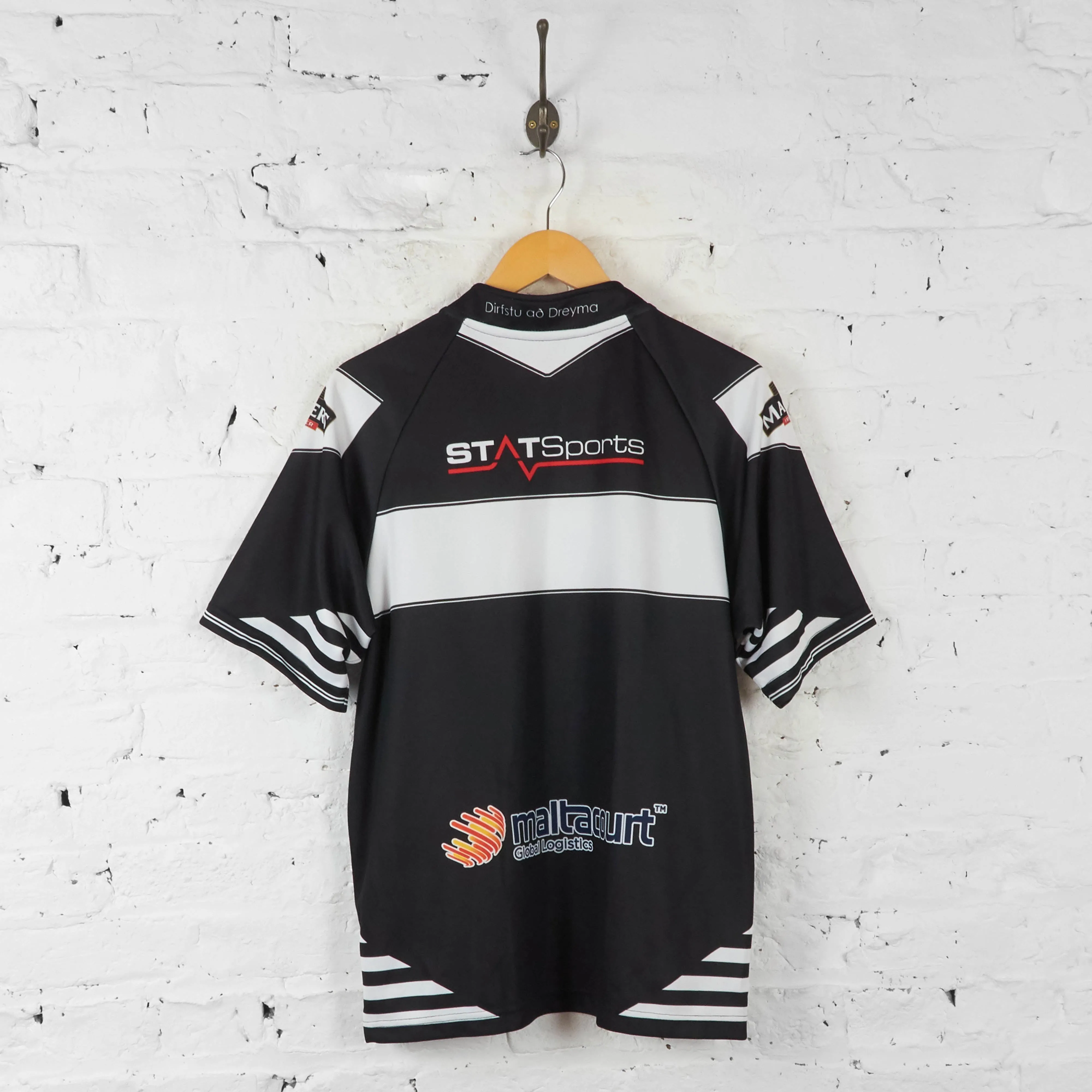 Widnes Vikings Rugby Shirt - Black - M