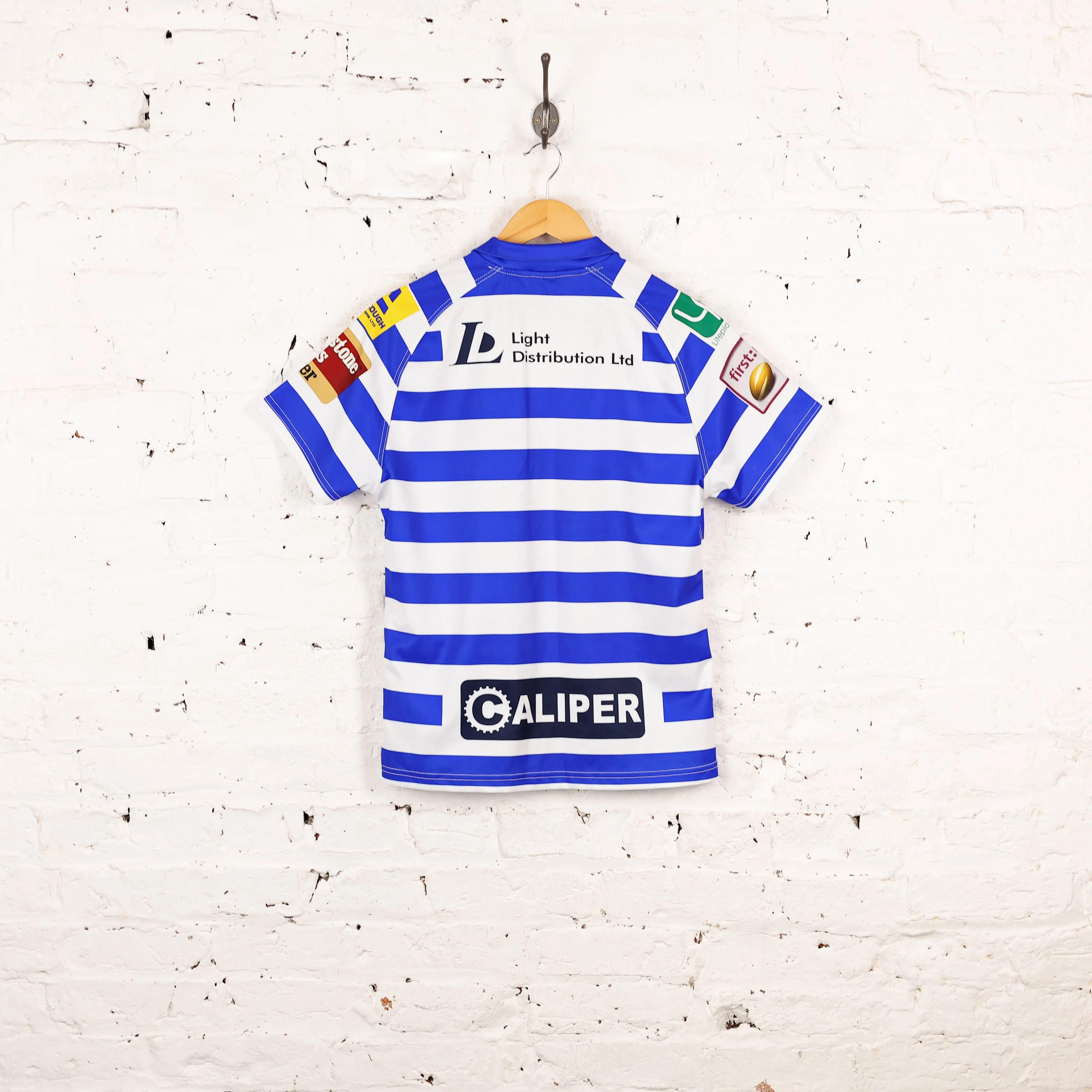 Wigan Warriors Errea Rugby Shirt - Blue - S