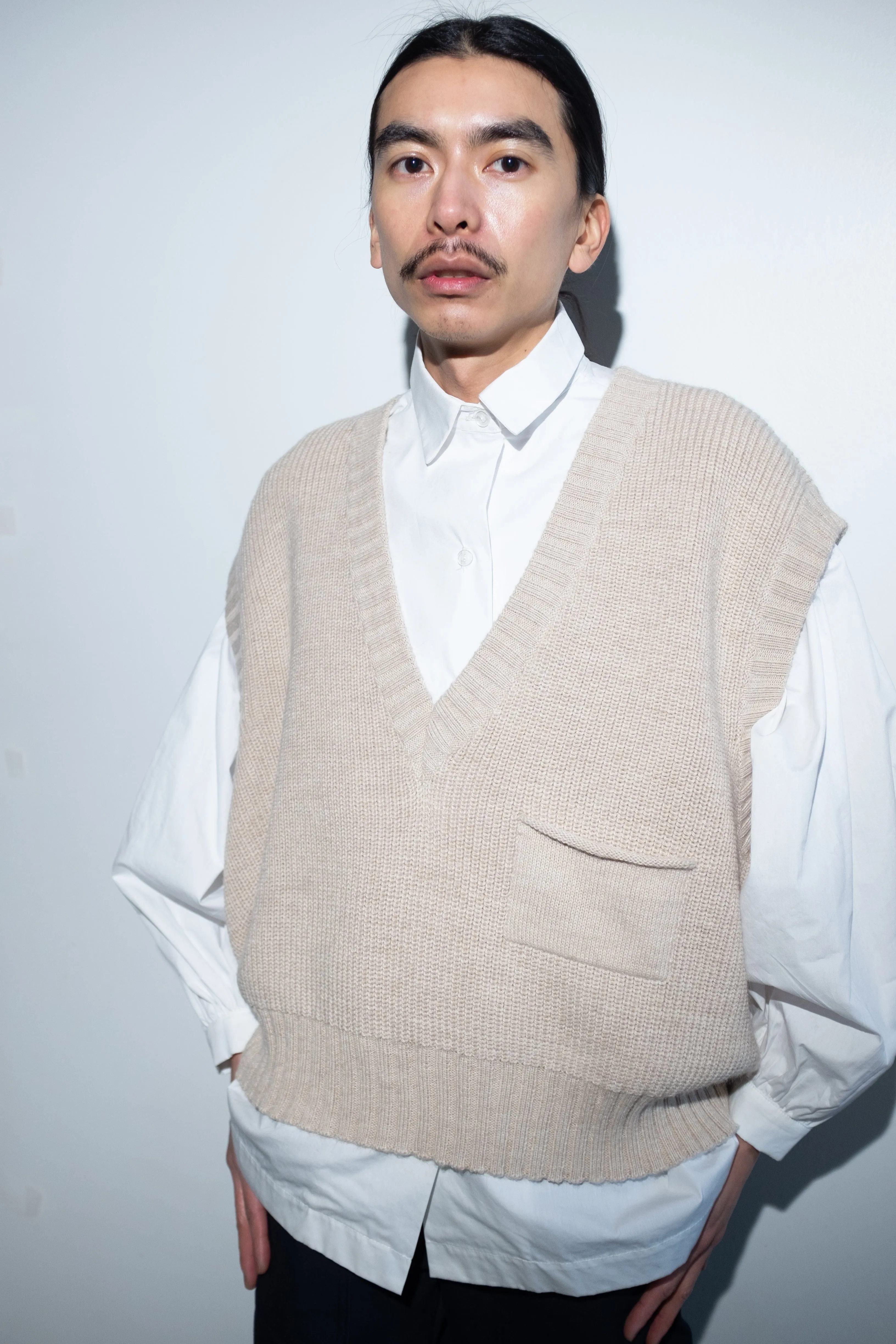 Winston Vest in Oatmeal