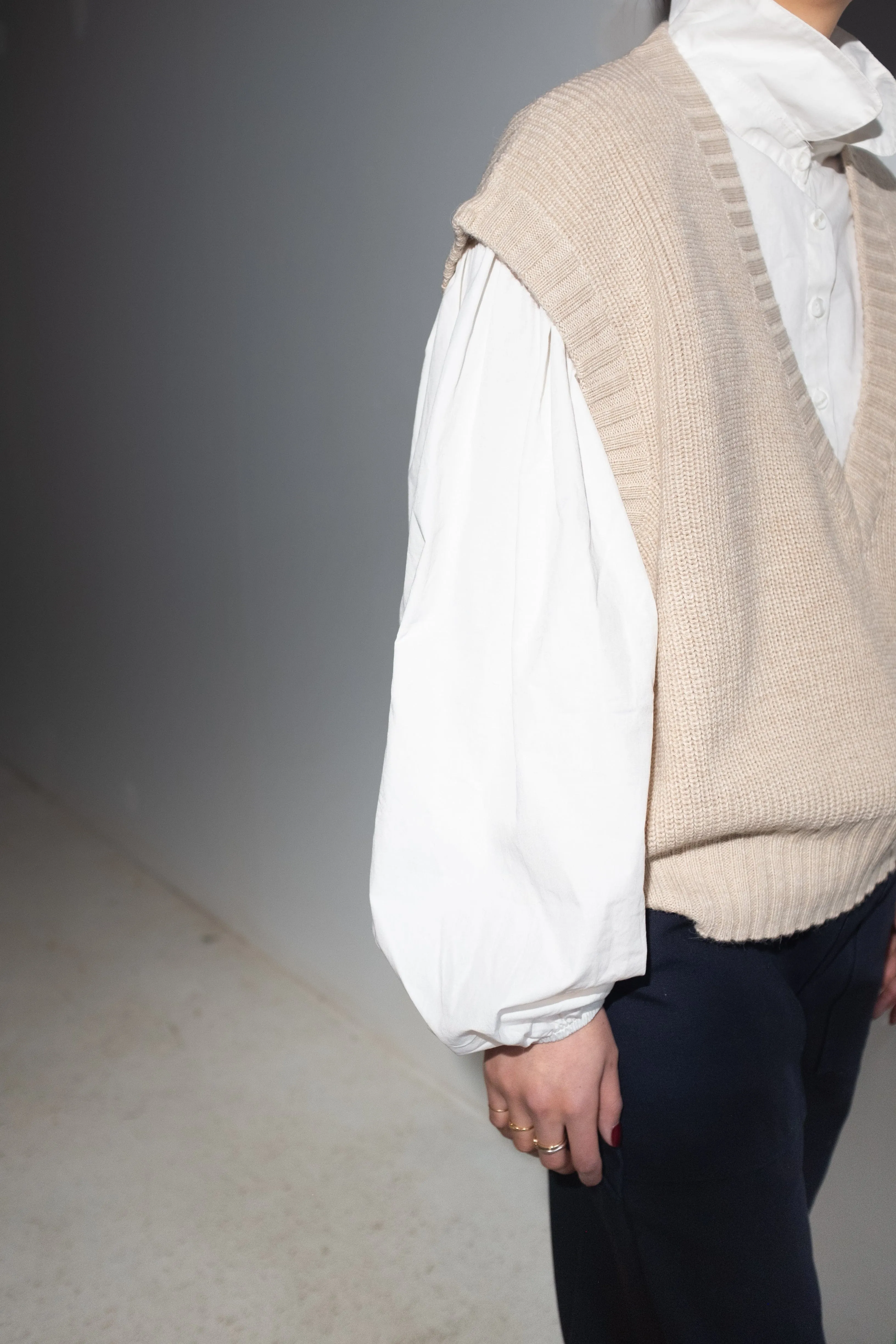 Winston Vest in Oatmeal