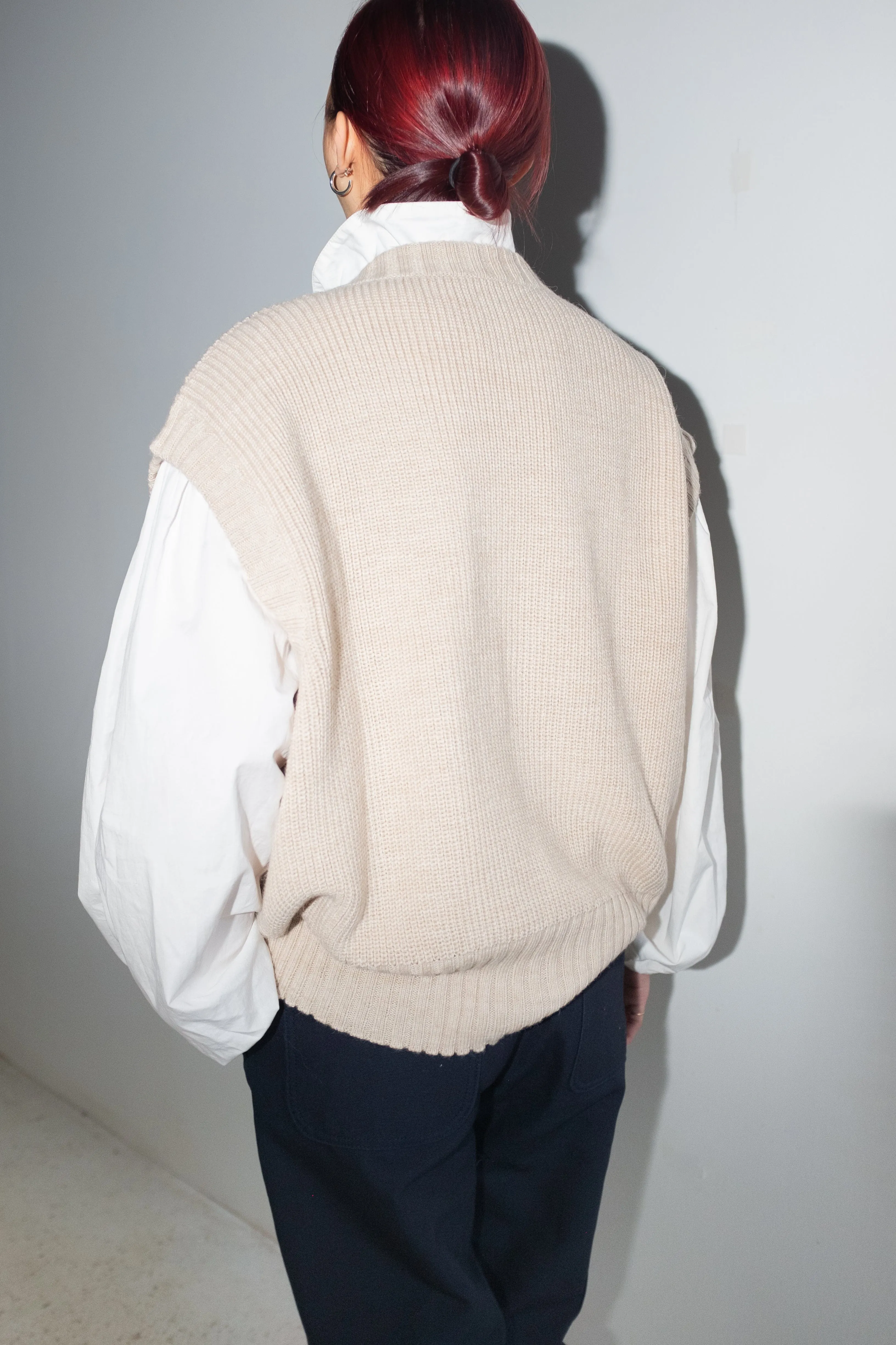 Winston Vest in Oatmeal