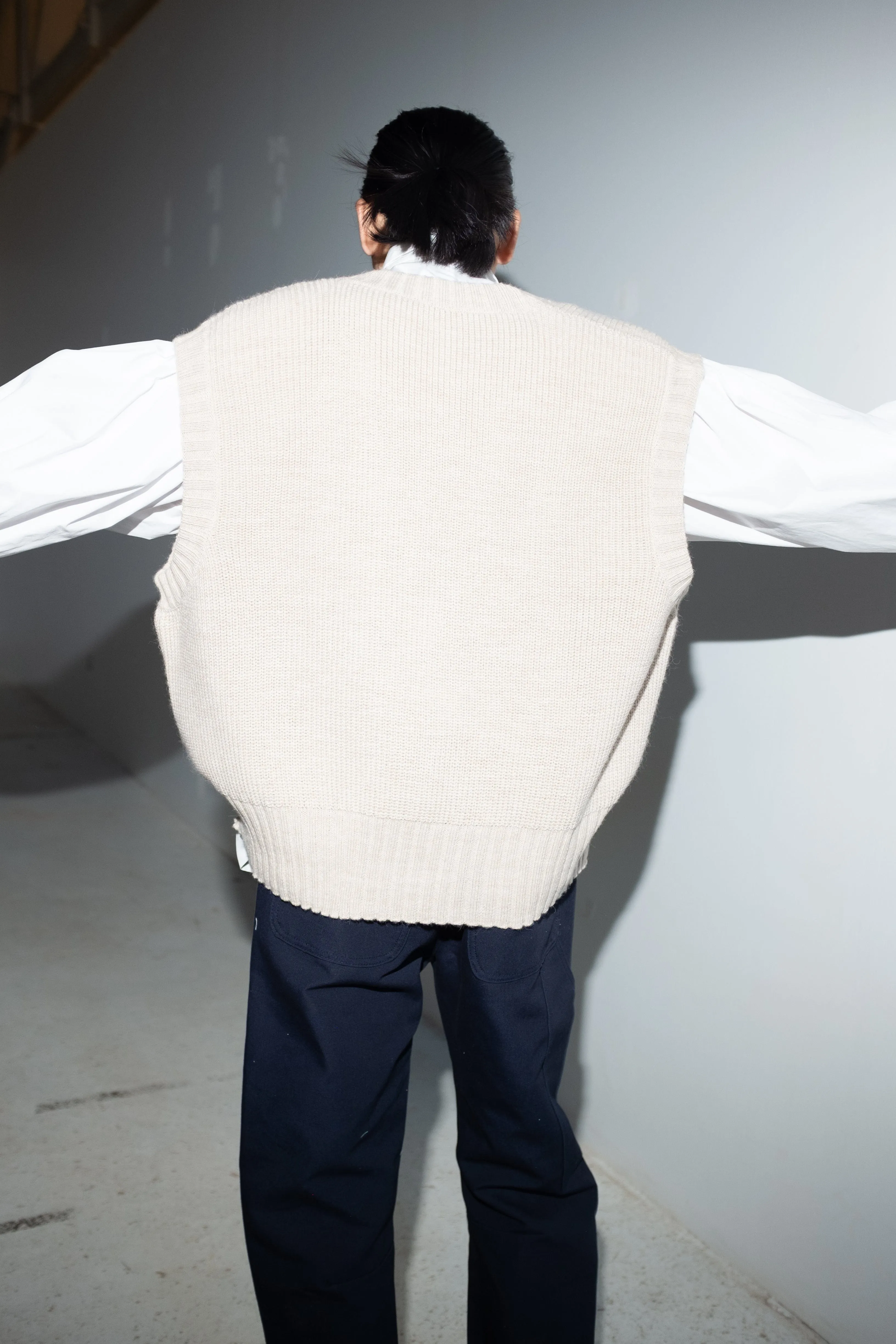 Winston Vest in Oatmeal