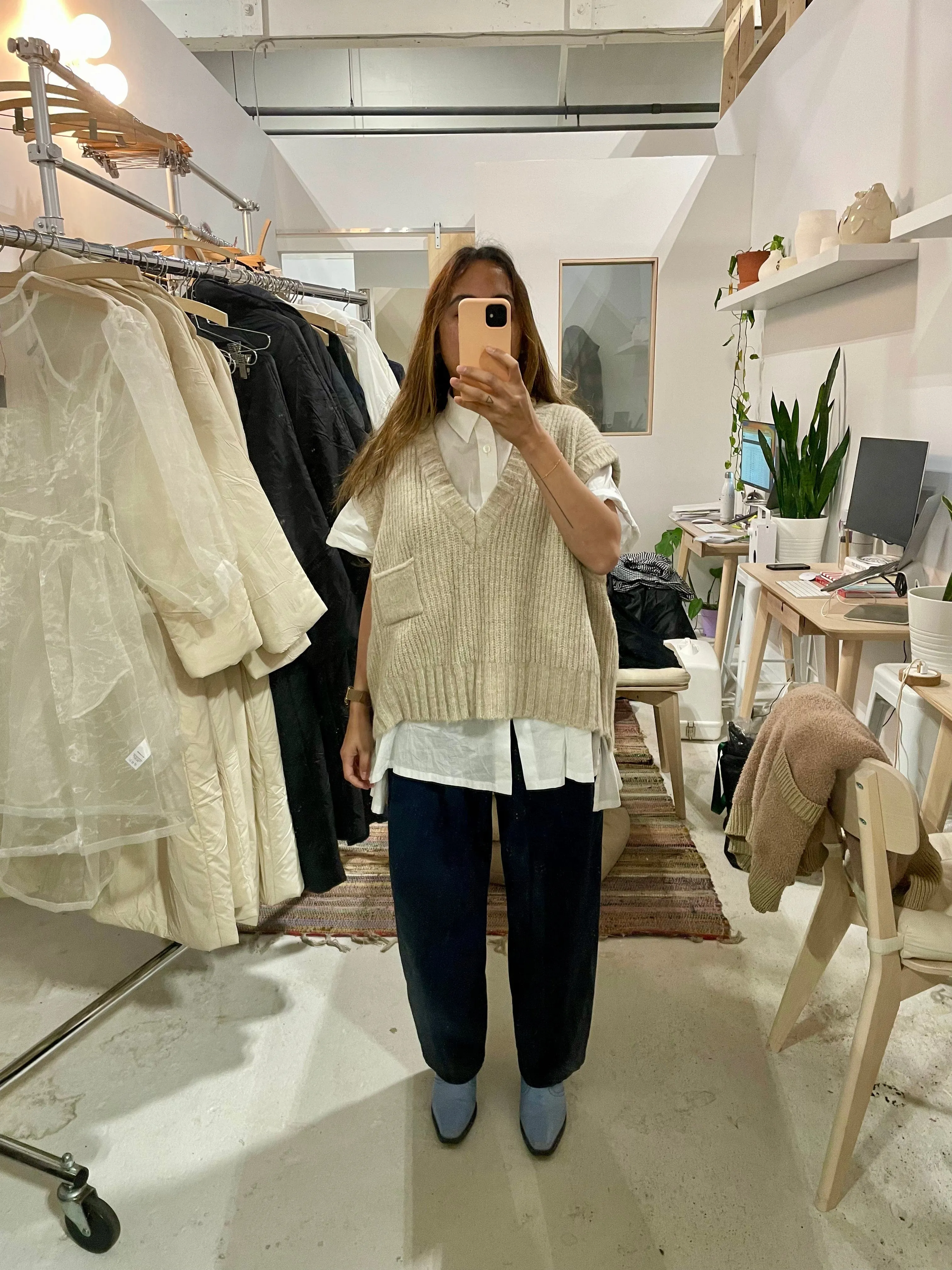 Winston Vest in Oatmeal