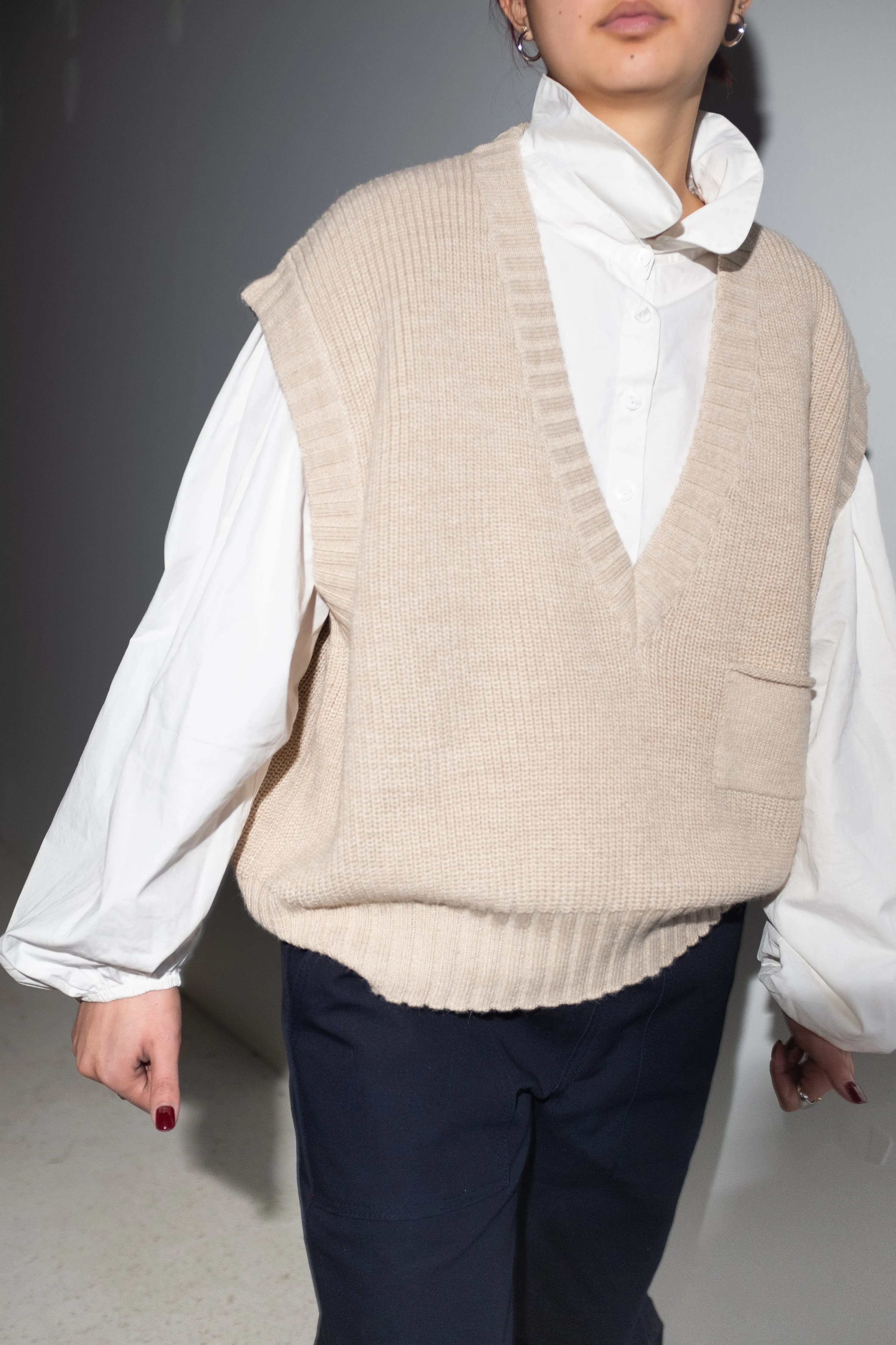 Winston Vest in Oatmeal