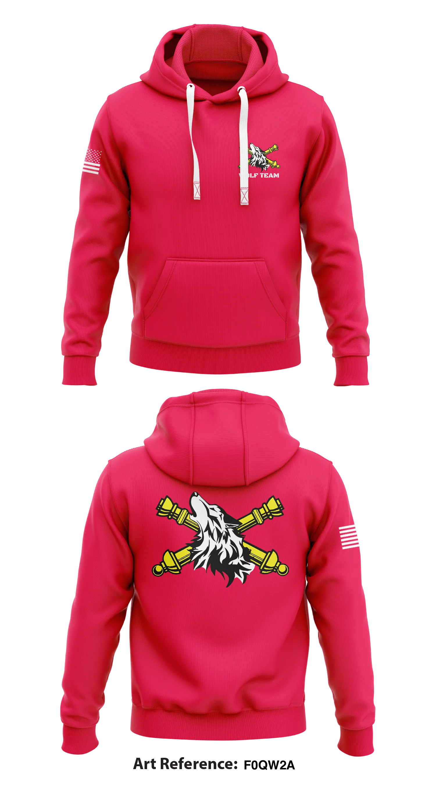 Wolf Team, OPS GRP, NTC Store 1  Core Men's Hooded Performance Sweatshirt - f0qw2a