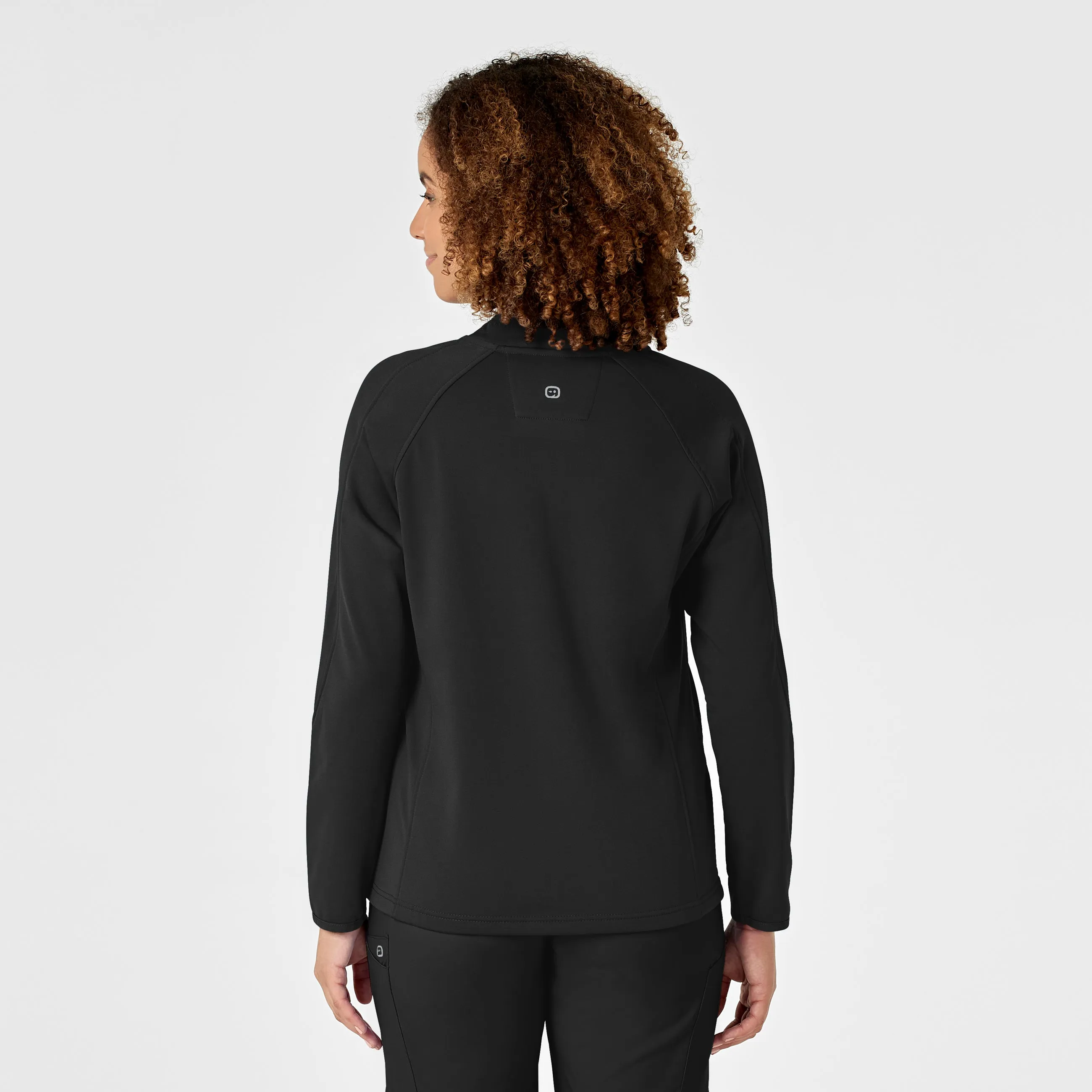 WonderWink Layers Womens Fleece Full Zip Jacket
