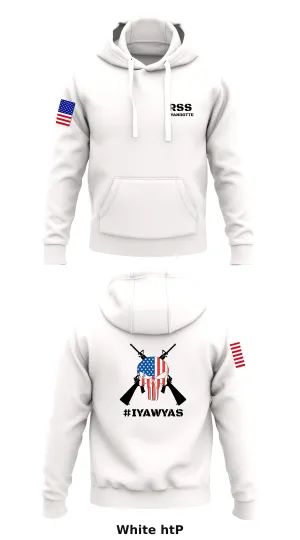 Wyandotte Marines Store 1  Core Men's Hooded Performance Sweatshirt - htP