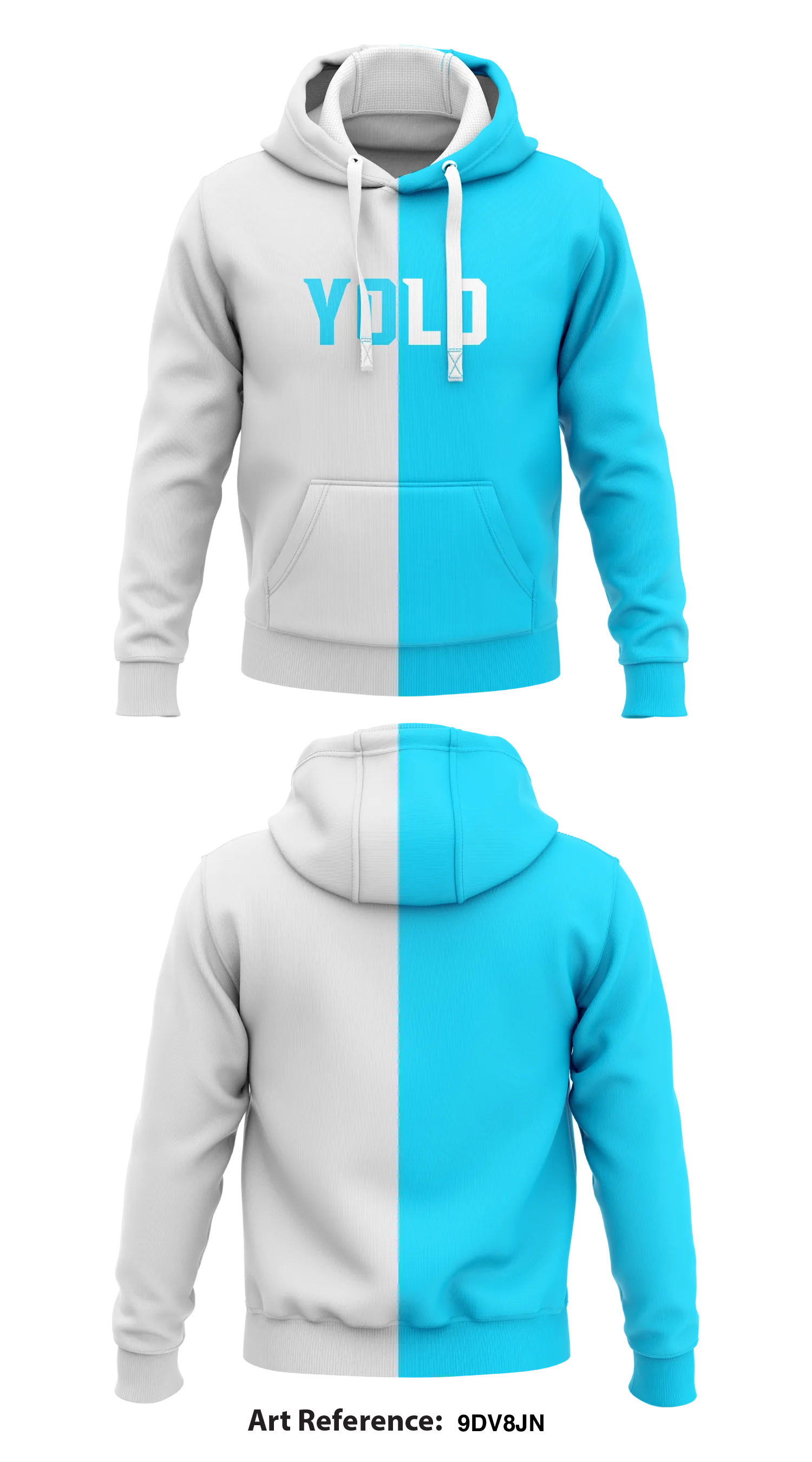 YOLO Store 1 Core Men's Hooded Performance Sweatshirt - 9dv8jN