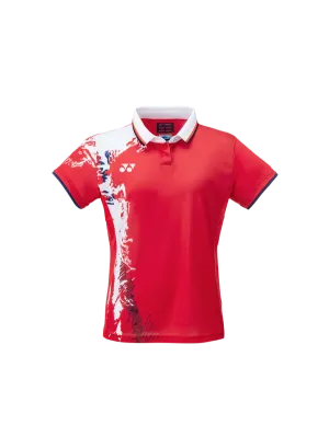 Yonex Women's Polo Shirt 20679 [Ruby Red]