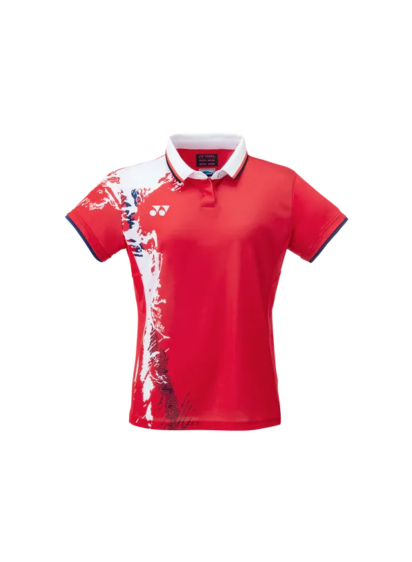 Yonex Women's Polo Shirt 20679 [Ruby Red]